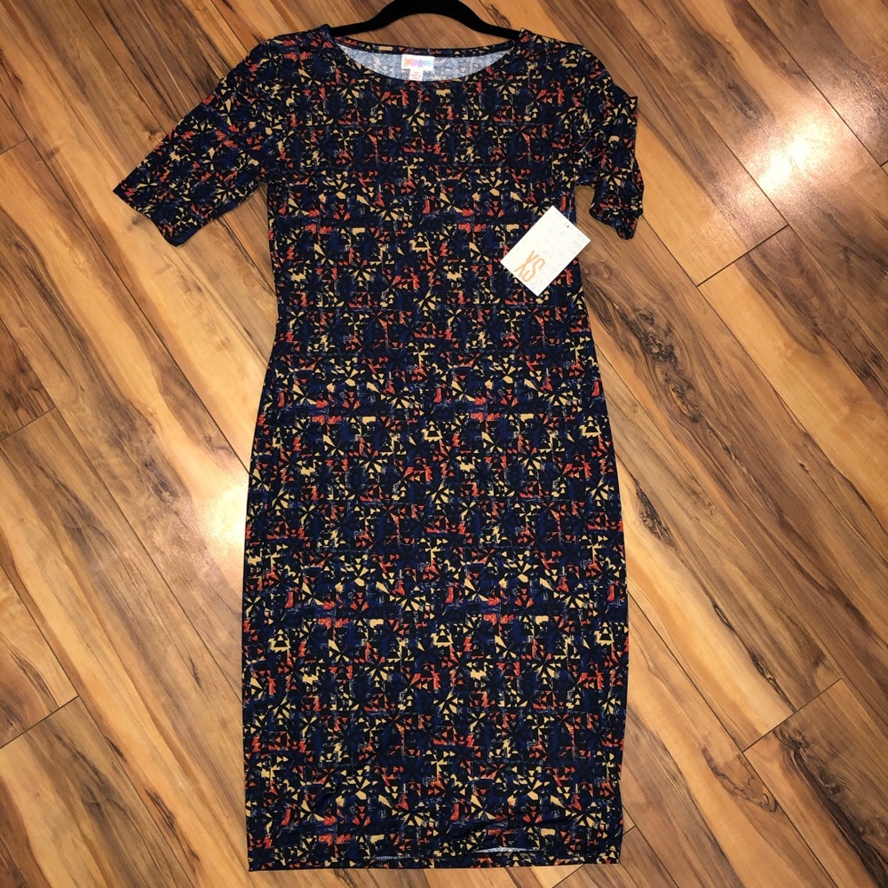 XS LulaRoe Julia Dress